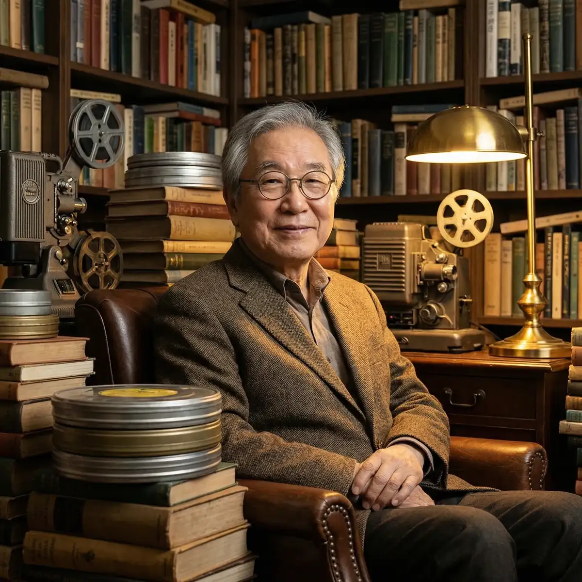 亚洲伦理片库馆长肖像 - 小蓝视频 研究学者